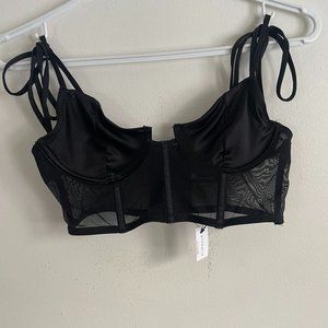 Dynamite Mesh Corset Top